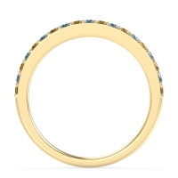 Three-Quarter Prong Set Vakti Band