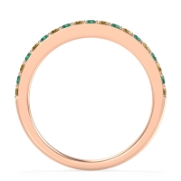 Three-Quarter Prong Set Vakti Band