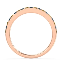 Three-Quarter Prong Set Vakti Band