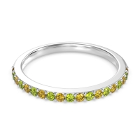 Three-Quarter Prong Set Vakti Band