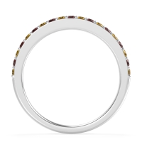 Three-Quarter Prong Set Vakti Band