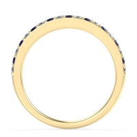 Three-Quarter Prong Set Vakti Band