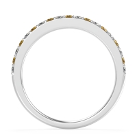 Three-Quarter Prong Set Vakti Band