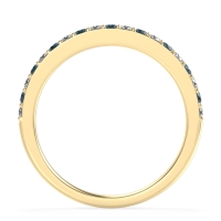 Three-Quarter Prong Set Vakti Band