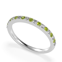 Three-Quarter Prong Set Vakti Band