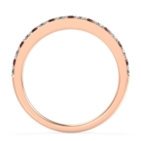 Three-Quarter Prong Set Vakti Band