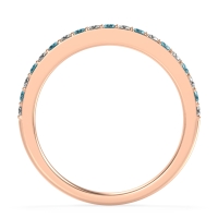 Three-Quarter Prong Set Vakti Band