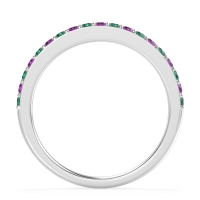 Three-Quarter Prong Set Vakti Band
