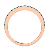 Three-Quarter Prong Set Vakti Band