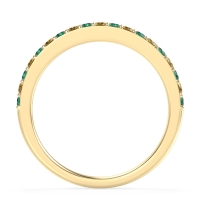 Three-Quarter Prong Set Vakti Band