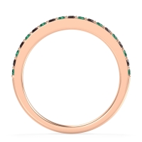 Three-Quarter Prong Set Vakti Band