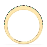 Three-Quarter Prong Set Vakti Band