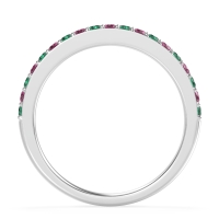 Three-Quarter Prong Set Vakti Band