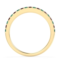 Three-Quarter Prong Set Vakti Band