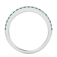 Three-Quarter Prong Set Vakti Band