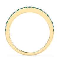 Three-Quarter Prong Set Vakti Band