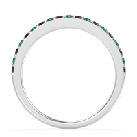 Three-Quarter Prong Set Vakti Band