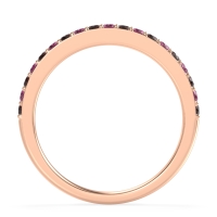 Three-Quarter Prong Set Vakti Band