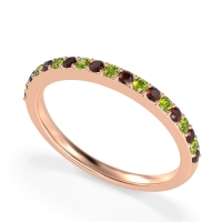 Three-Quarter Prong Set Vakti Band