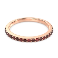 Three-Quarter Prong Set Vakti Band