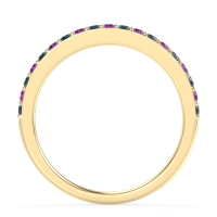 Three-Quarter Prong Set Vakti Band