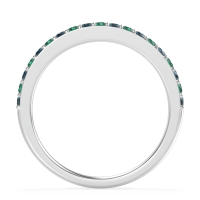 Three-Quarter Prong Set Vakti Band