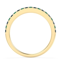 Three-Quarter Prong Set Vakti Band