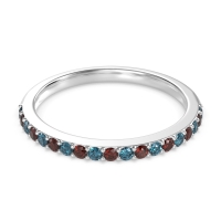 Three-Quarter Prong Set Vakti Band