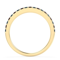 Three-Quarter Prong Set Vakti Band