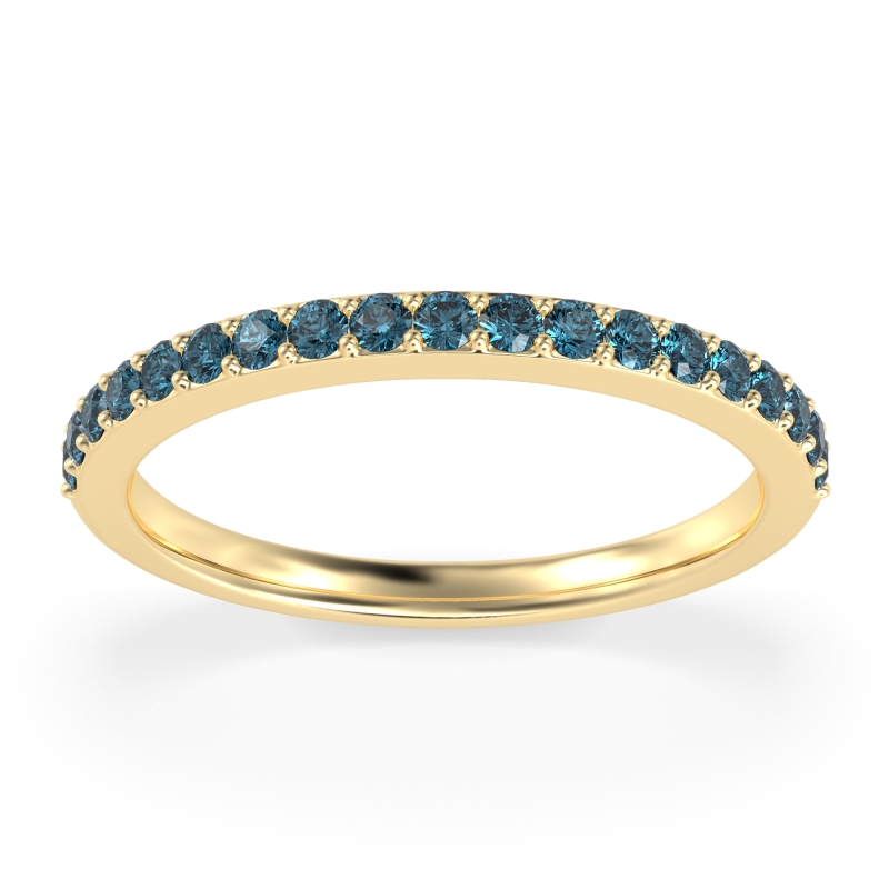 Three-Quarter Prong Set Vakti Band