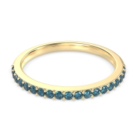 Three-Quarter Prong Set Vakti Band