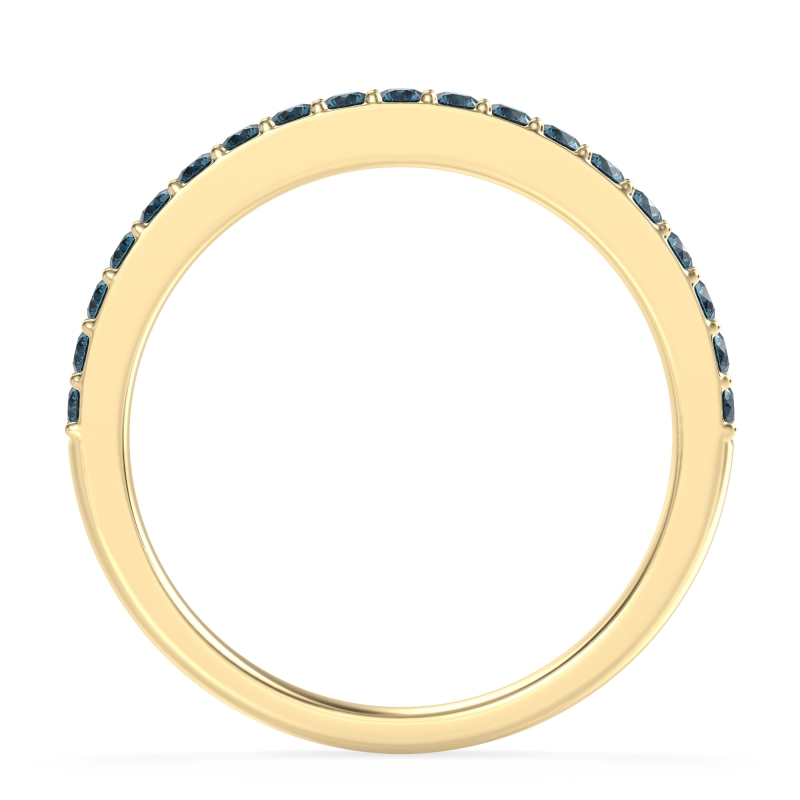 Three-Quarter Prong Set Vakti Band