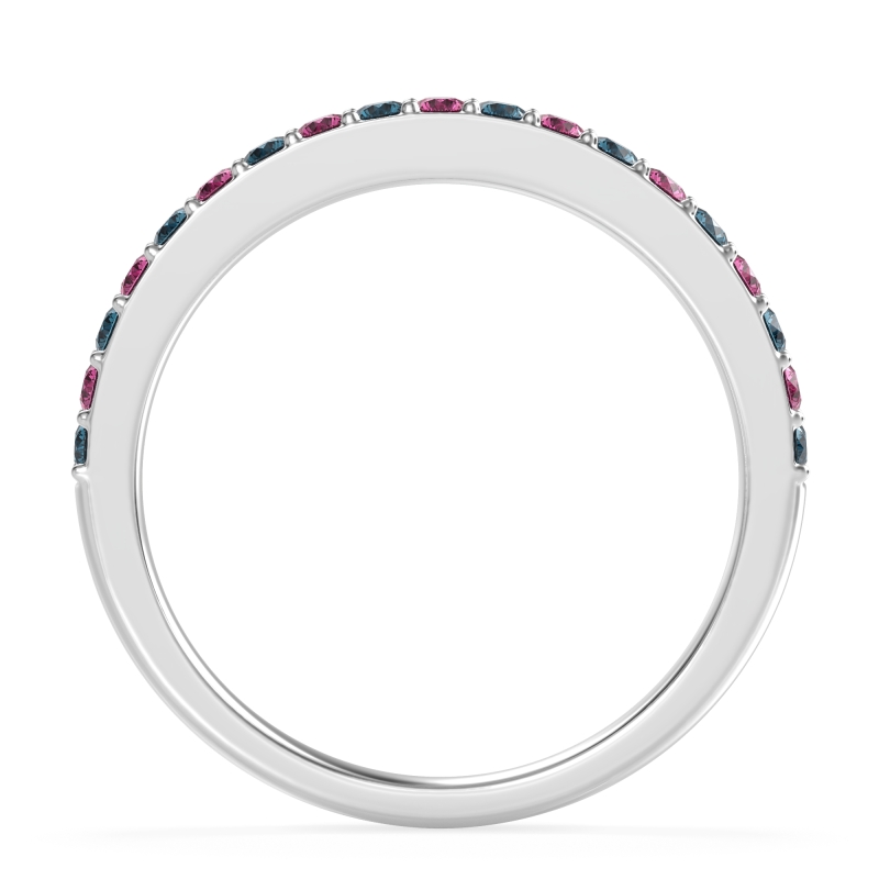 Three-Quarter Prong Set Vakti Band