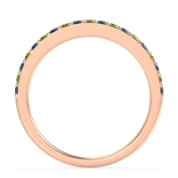 Three-Quarter Prong Set Vakti Band