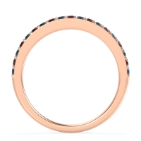 Three-Quarter Prong Set Vakti Band
