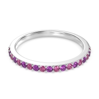 Three-Quarter Prong Set Vakti Band