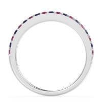 Three-Quarter Prong Set Vakti Band