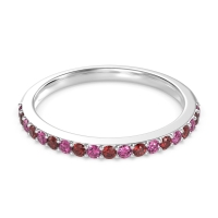 Three-Quarter Prong Set Vakti Band