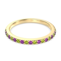 Three-Quarter Prong Set Vakti Band