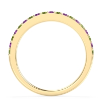 Three-Quarter Prong Set Vakti Band