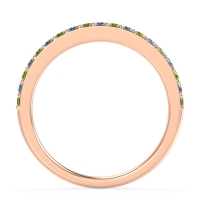 Three-Quarter Prong Set Vakti Band