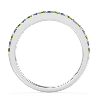 Three-Quarter Prong Set Vakti Band