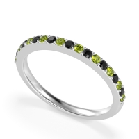 Three-Quarter Prong Set Vakti Band