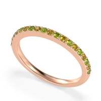 Three-Quarter Prong Set Vakti Band