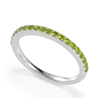 Three-Quarter Prong Set Vakti Band