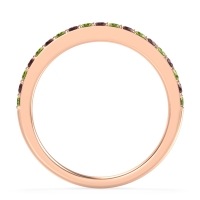 Three-Quarter Prong Set Vakti Band