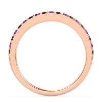 Three-Quarter Prong Set Vakti Band