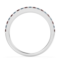 Three-Quarter Prong Set Vakti Band