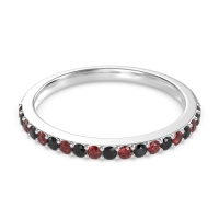 Three-Quarter Prong Set Vakti Band