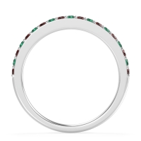 Three-Quarter Prong Set Vakti Band